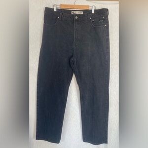 Vintage Harley Davidson Jeans Men’s Relaxed Leg Black Denim